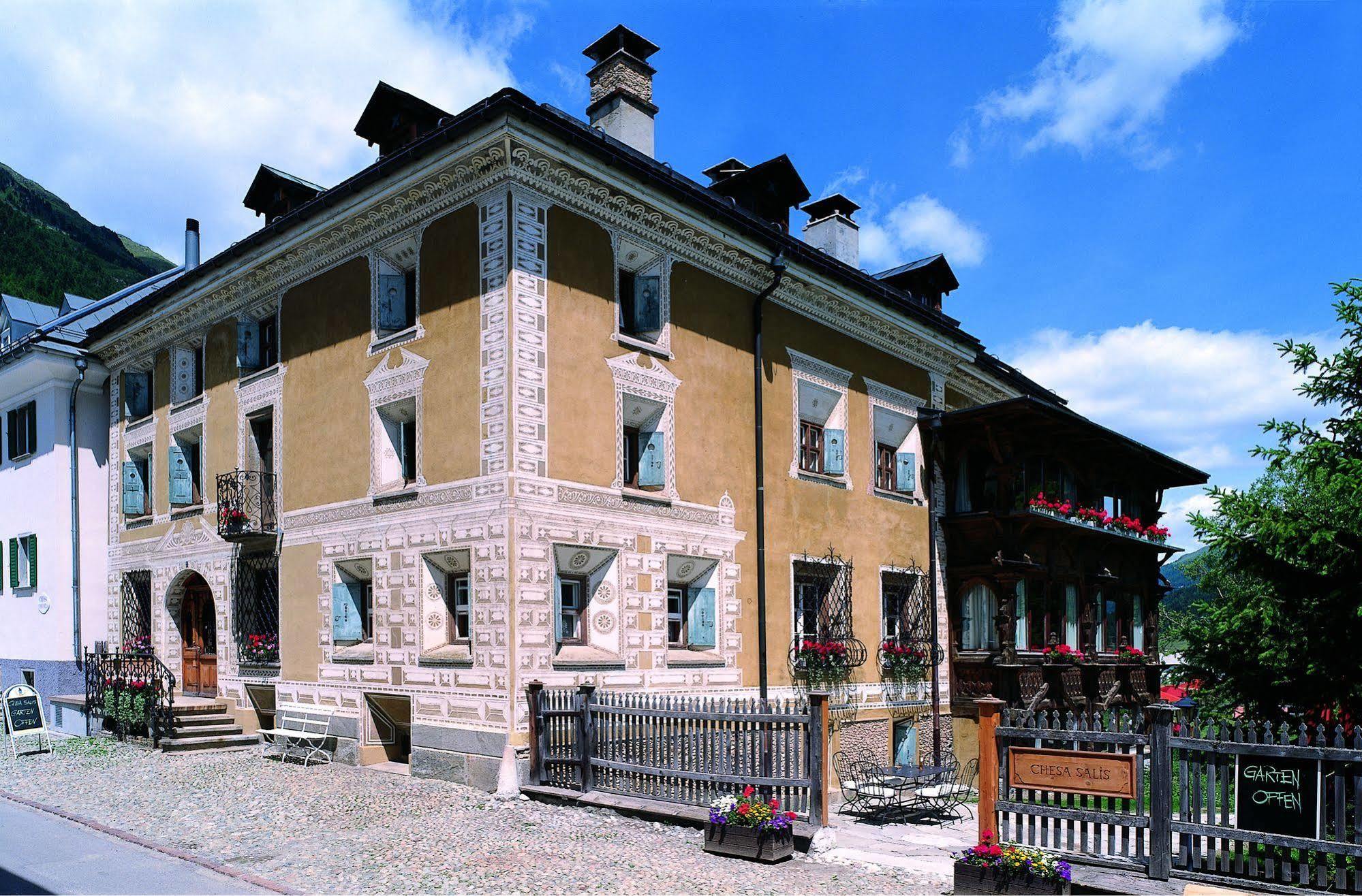Historic Hotel Chesa Salis Bever Exterior foto